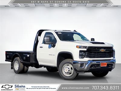 New 2025 Chevrolet Silverado 3500 Work Truck Regular Cab 4x4 Flatbed Truck for sale #6250102 - photo 1