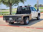 New 2024 Chevrolet Silverado 3500 Work Truck Double Cab 4x4 8' 6" Bedrock Steel Flatbed Truck with Gooseneck Hitch for sale #RF283070 - photo 2