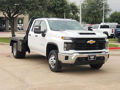 New 2024 Chevrolet Silverado 3500 Work Truck Double Cab 4x4 8' 6" Bedrock Steel Flatbed Truck for sale #RF283165 - photo 2