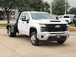 New 2024 Chevrolet Silverado 3500 Work Truck Double Cab 4x4 8' 6" Bedrock Steel Flatbed Truck for sale #RF283165 - photo 2