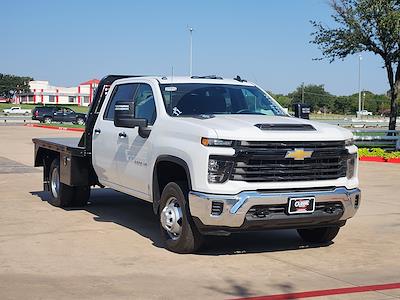 2024 Chevrolet Silverado 3500 Crew Cab DRW 4x4 Bedrock Flatbed Truck for sale #RF286372 - photo 1
