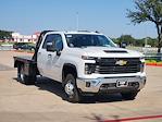 New 2024 Chevrolet Silverado 3500 Work Truck Crew Cab 4x4 9' 4" Bedrock Steel Flatbed Truck for sale #RF286372 - photo 1