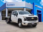 2024 Chevrolet Silverado 3500 Crew Cab DRW 4x4 Bedrock Flatbed Truck for sale #RF286460 - photo 1
