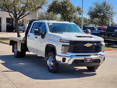 New 2024 Chevrolet Silverado 3500 Work Truck Crew Cab 4x4 9' Bedrock Flatbed Truck for sale #RF289738 - photo 1