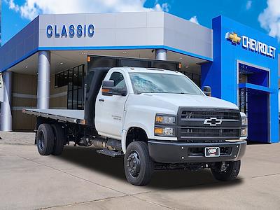 New 2024 Chevrolet Silverado 5500 Work Truck Regular Cab 4x4 14' 6" SH Truck Bodies Steel Flatbed Truck for sale #RH709063 - photo 1