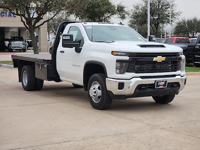 New 2025 Chevrolet Silverado 3500 Work Truck Regular Cab 11' 6" Knapheide Steel Flatbed Truck for sale #SF132037 - photo 1
