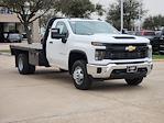 New 2025 Chevrolet Silverado 3500 Work Truck Regular Cab 11' 6" Knapheide Steel Flatbed Truck for sale #SF132037 - photo 1
