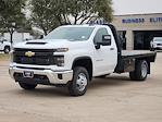New 2025 Chevrolet Silverado 3500 Work Truck Regular Cab 11' 6" Knapheide Steel Flatbed Truck for sale #SF132037 - photo 4