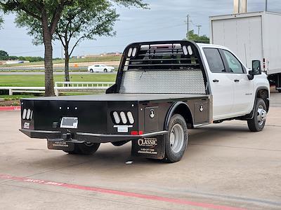 New 2025 Chevrolet Silverado 3500 Work Truck Crew Cab 4x4 9' 4" CM Truck Beds Steel Flatbed Truck with Gooseneck Hitch for sale #SF134724 - photo 2