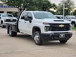 New 2025 Chevrolet Silverado 3500 Work Truck Crew Cab 4x4 9' 4" CM Truck Beds Steel Flatbed Truck with Gooseneck Hitch for sale #SF134724 - photo 1
