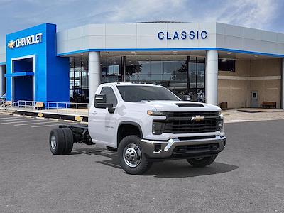 New 2025 Chevrolet Silverado 3500 Work Truck Regular Cab 4x4 Cab Chassis for sale #SF312028 - photo 1