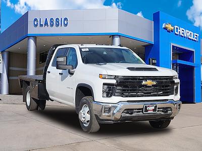 2025 Chevrolet Silverado 3500 Crew Cab DRW 4x4 Knapheide Flatbed Truck for sale #SF369841 - photo 1