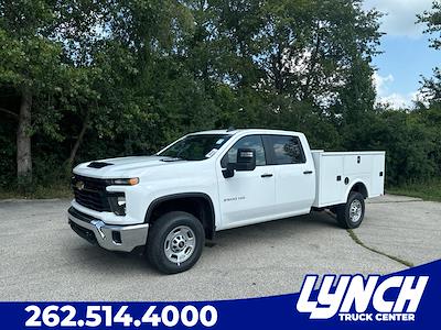 New 2024 Chevrolet Silverado 2500 Work Truck Crew Cab 4WD 55 CA Cab Chassis for sale #26410T - photo 1