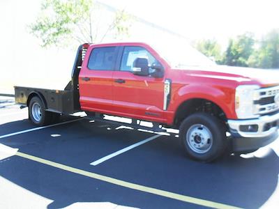 2024 Ford F-350 Crew Cab DRW 4x4, Bedrock Granite Series Flatbed Truck for sale #JE67014 - photo 1