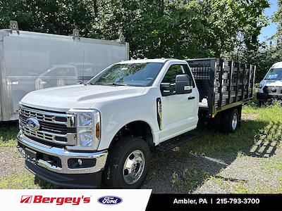 2025 Ford F-350 Regular Cab DRW 4x4 CM Truck Beds Flatbed Truck for sale #FAN3665 - photo 1