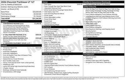 New 2026 Chevrolet Trailblazer - photo 1