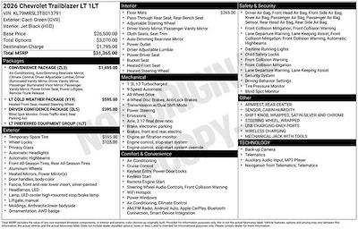 New 2026 Chevrolet Trailblazer - photo 1
