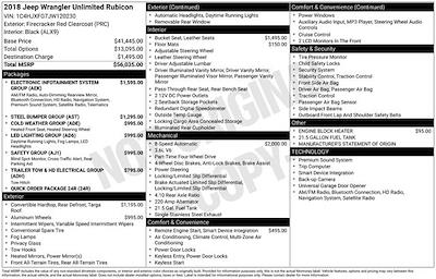 2018 Jeep Wrangler 4WD SUV for sale #120230 - photo 2