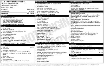 New 2026 Chevrolet Equinox - photo 1