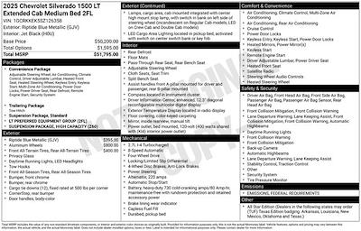 2025 Chevrolet Silverado 1500 Double Cab 4x4 Pickup for sale #126358 - photo 1