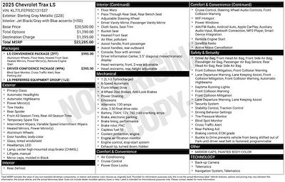 Used 2025 Chevrolet Trax - photo 1