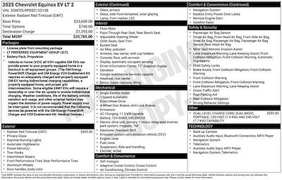Used 2025 Chevrolet Equinox EV - photo 1
