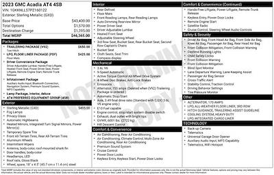 2023 GMC Acadia AWD SUV for sale #160122 - photo 2