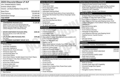 Used 2025 Chevrolet Blazer - photo 1