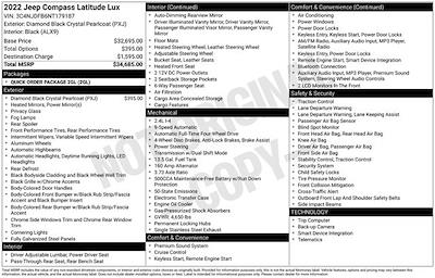 Used 2022 Jeep Compass - photo 1