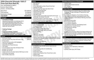 New 2026 Chevrolet Silverado 1500 - photo 1