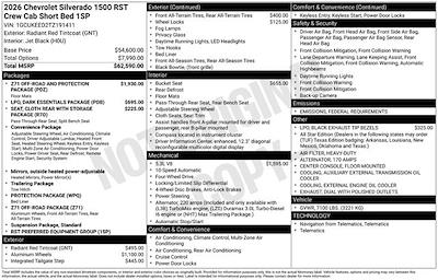 New 2026 Chevrolet Silverado 1500 - photo 1