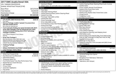 Used 2017 GMC Acadia - photo 1