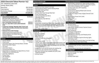 Used 2020 Chevrolet Tahoe - photo 1