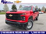 New 2025 Chevrolet Silverado 3500 Work Truck Regular Cab 4x4 SRW Pickup for sale #233411 - photo 1