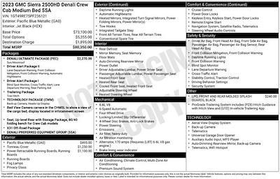 Used 2023 GMC Sierra 2500 Denali Crew Cab for sale #236121 - photo 2