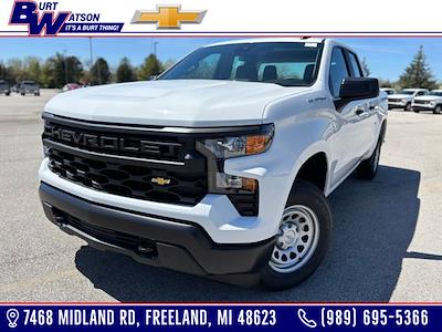 New 2025 Chevrolet Silverado 1500 Work Truck Double Cab 4x4 Pickup for sale #269564 - photo 1
