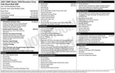Used 2021 GMC Sierra 1500 Elevation Crew Cab for sale #270444 - photo 2