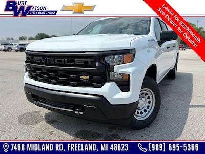 New 2025 Chevrolet Silverado 1500 Work Truck Crew Cab 4x4 Pickup for sale #295473B - photo 1