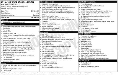 Used 2016 Jeep Grand Cherokee Limited for sale #323795A - photo 2