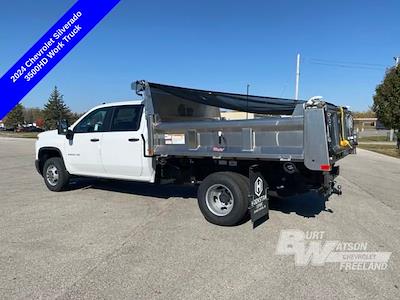 2024 Chevrolet Silverado 3500 Crew Cab DRW 4x4, Rugby Eliminator LP Stainless Steel Dump Truck for sale #363677 - photo 2