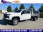 2024 Chevrolet Silverado 3500 Crew Cab DRW 4x4, Rugby Eliminator LP Stainless Steel Dump Truck for sale #363677 - photo 1