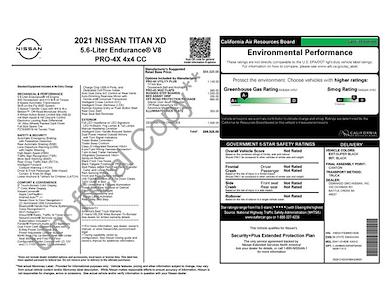 Used 2021 Nissan Titan XD PRO-4X Crew Cab for sale #514536B - photo 2