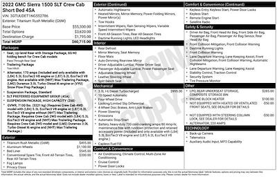 Used 2022 GMC Sierra 1500 SLT Crew Cab for sale #552786B - photo 2