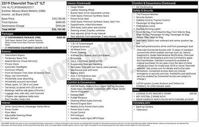 Used 2019 Chevrolet Trax - photo 1