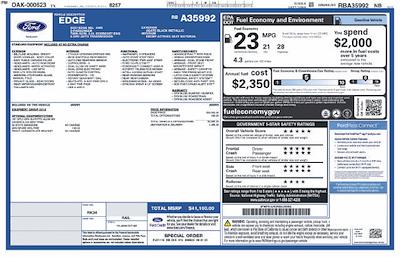 2024 Ford Edge AWD SUV for sale #A35992 - photo 2