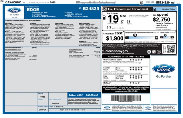 Used 2018 Ford Edge - photo 2