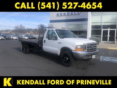 2000 Ford F-350 Regular Cab DRW 4x4 Flatbed Truck for sale #WPB6557A - photo 1
