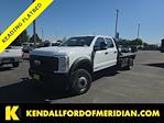 2024 Ford F-450 Crew Cab DRW 4x4 CM Truck Beds Flatbed Truck for sale #RN31326 - photo 23