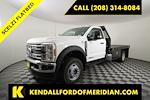 New 2024 Ford F-450 XL Regular Cab 4x4 11' 6" Scelzi Steel Flatbed Truck with Gooseneck Hitch for sale #RN33052 - photo 1