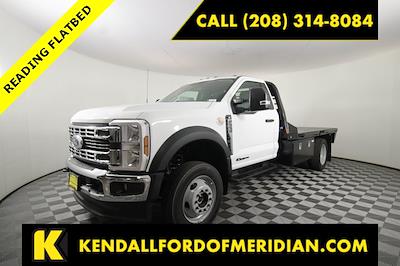 2025 Ford F-550 Regular Cab DRW 4x4 CM Truck Beds Flatbed Truck for sale #RN33977 - photo 1